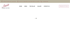 Desktop Screenshot of isasbistro.com